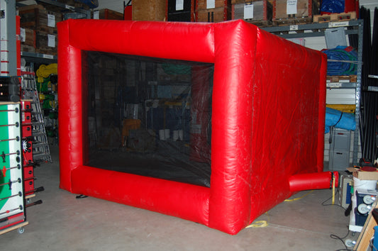 Fussball Torwand rot