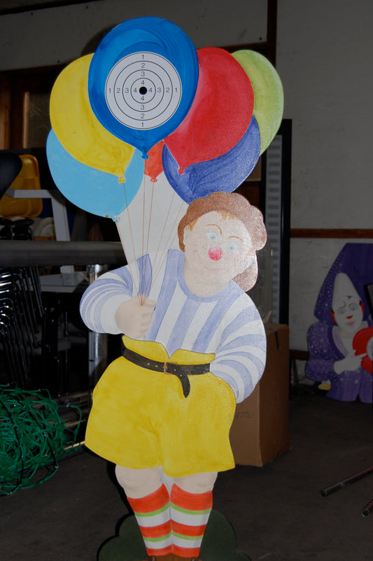 Armbrustschiessen "Clown mit Ballonen"