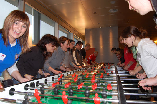 Fussballkasten für 20 Personen