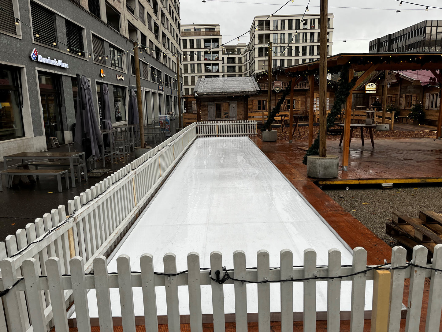 Eisstockschiessen 2.5m Glice 8 - 10m