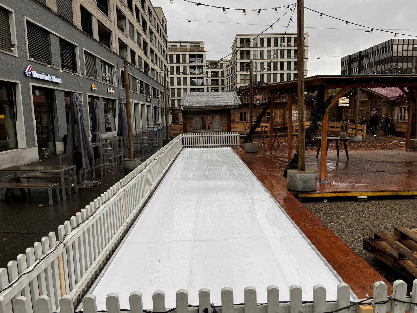 Eisstockschiessen 2.5m Glice 12 - 14m