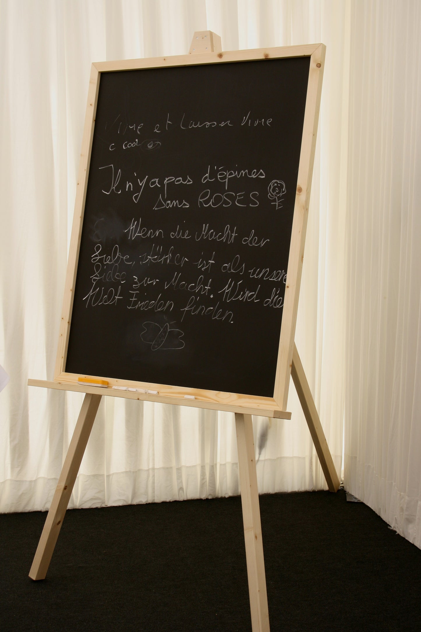 Wandtafel - Staffelei