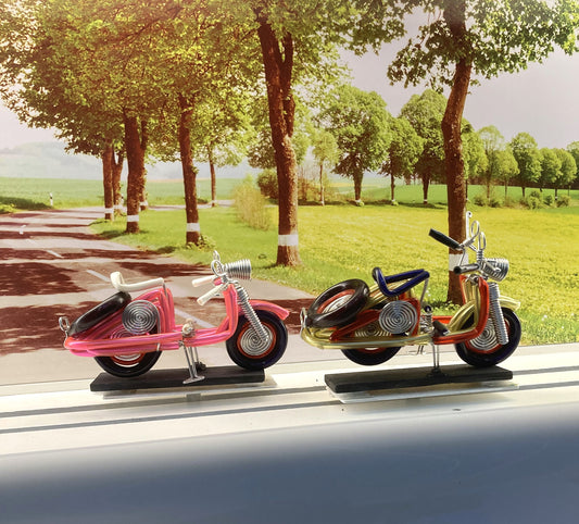 Vespa Motorrad Töff Rennen Kugelspiel Duell