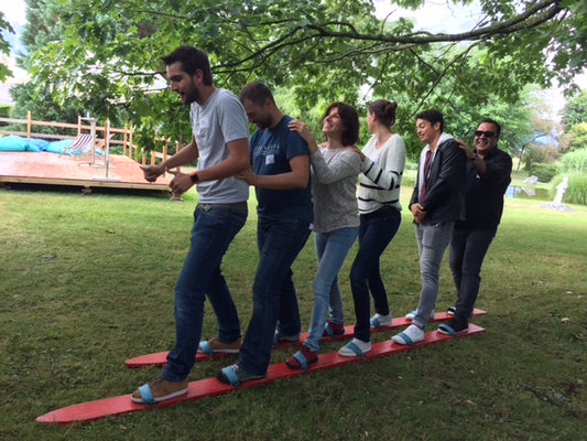 Rasenski für 6 Personen (1 Paar, rot)