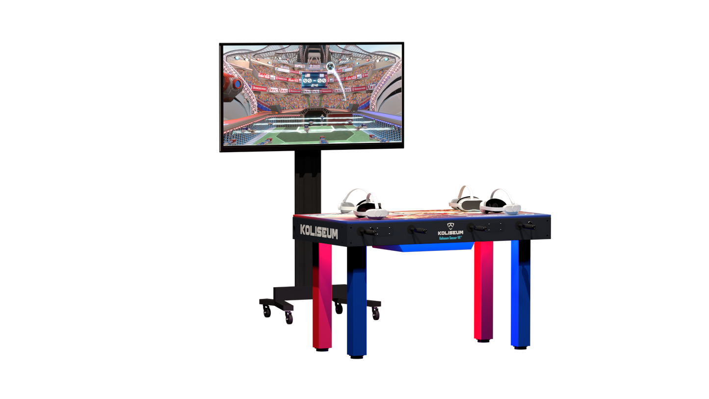 Fussball Kasten Virtual Reality VR für 4P