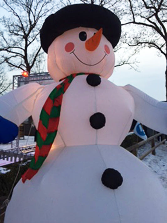 Schneemann aufblasbar