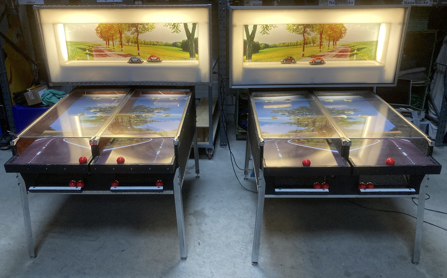 VW Käfer Kugelspiel Duell