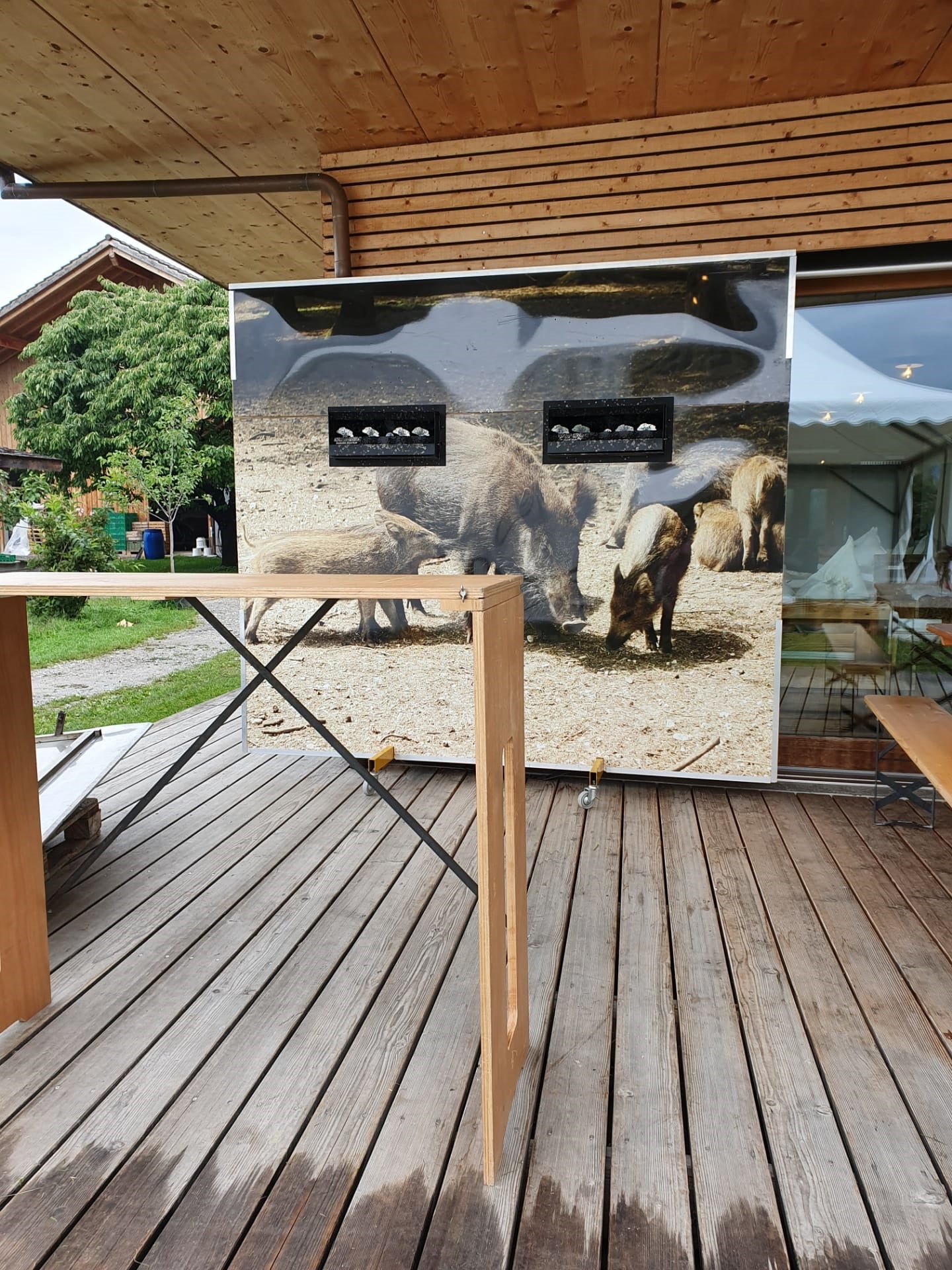 Schiessstand Sujet Enten