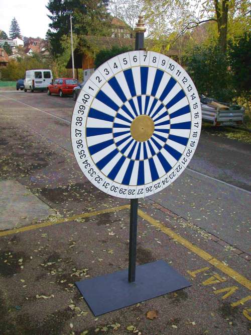 Glücksrad Nostalgie 40 und Modern 100