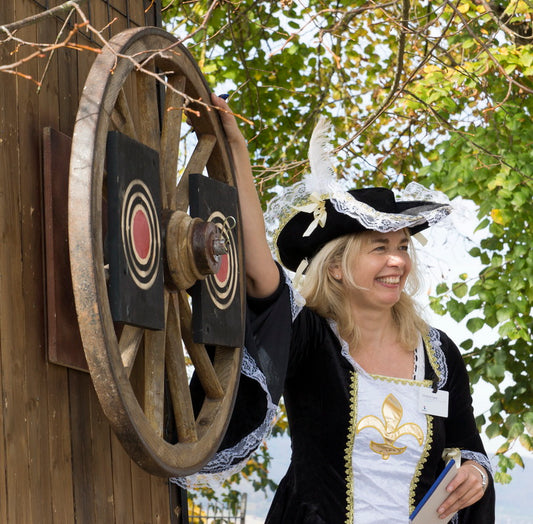 Pfeilwerfen "Wagenrad"