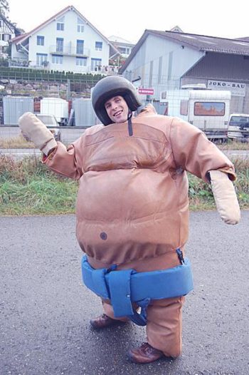 Sumoringen Leder Massiv