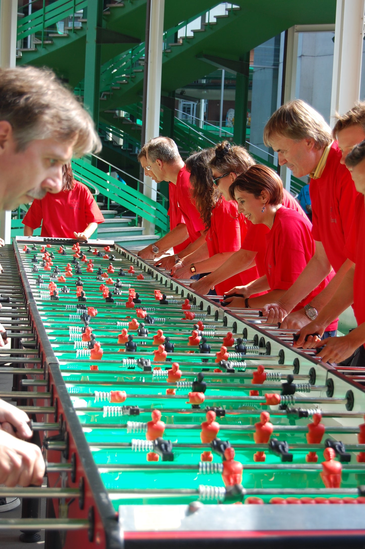 Fussballkasten für 16 Personen